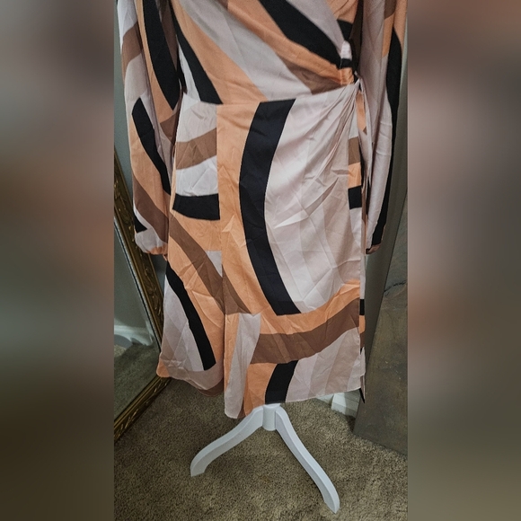 Anthropologie HUTCH Geo Wrap Mini Dress.  Size Small - Picture 10 of 15